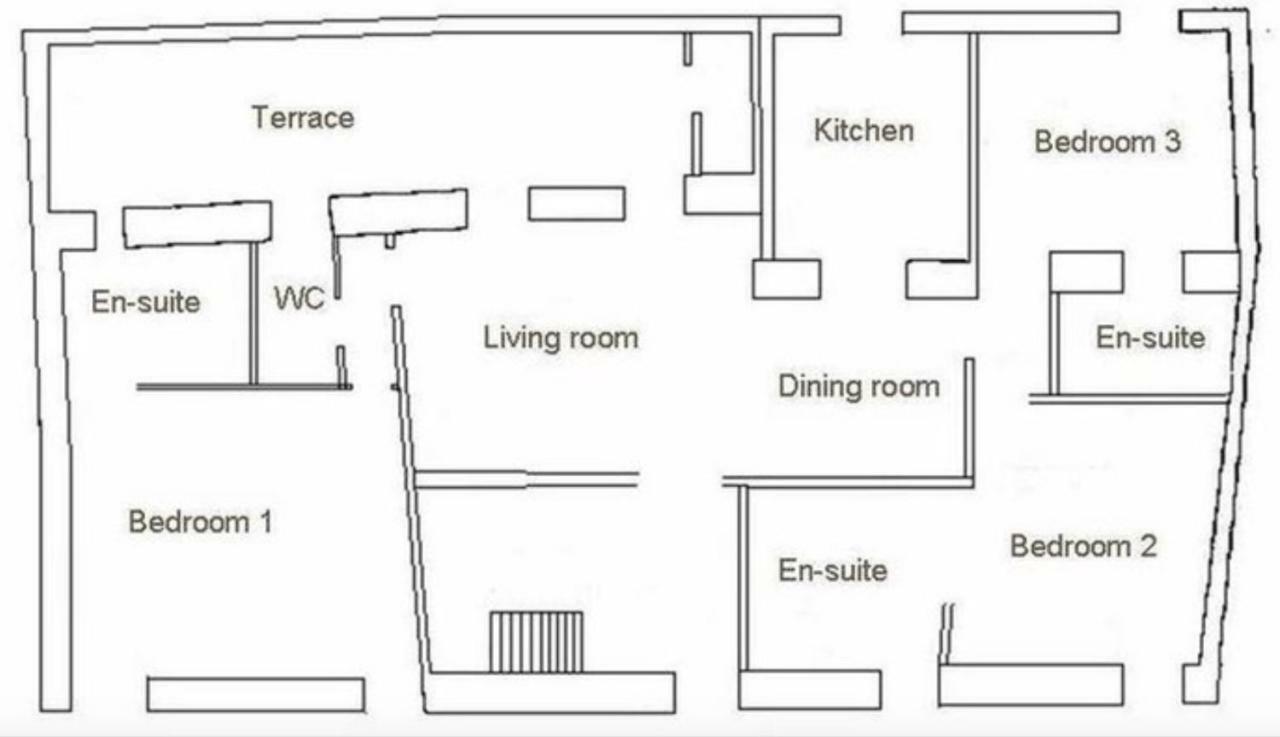 5C Luxury Apartment 罗维尼 外观 照片